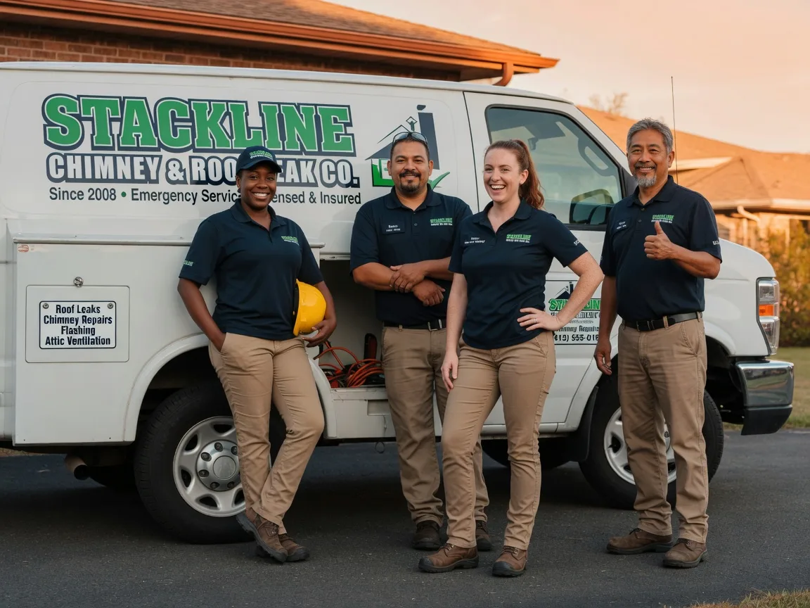 Chimney flashing repair company in Sandoval, IL